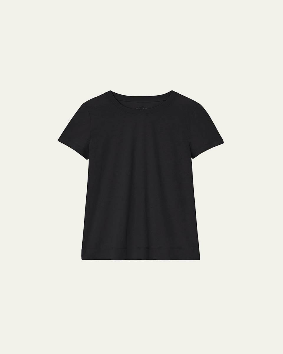 Modern Short-Sleeve Cotton Jersey Tee
